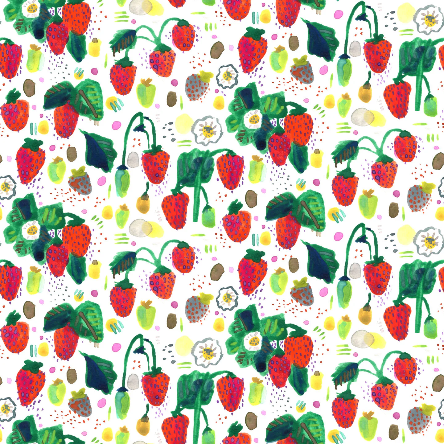 strawberry plant pattern-sample.jpg