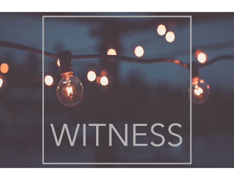 Witness - Week 2