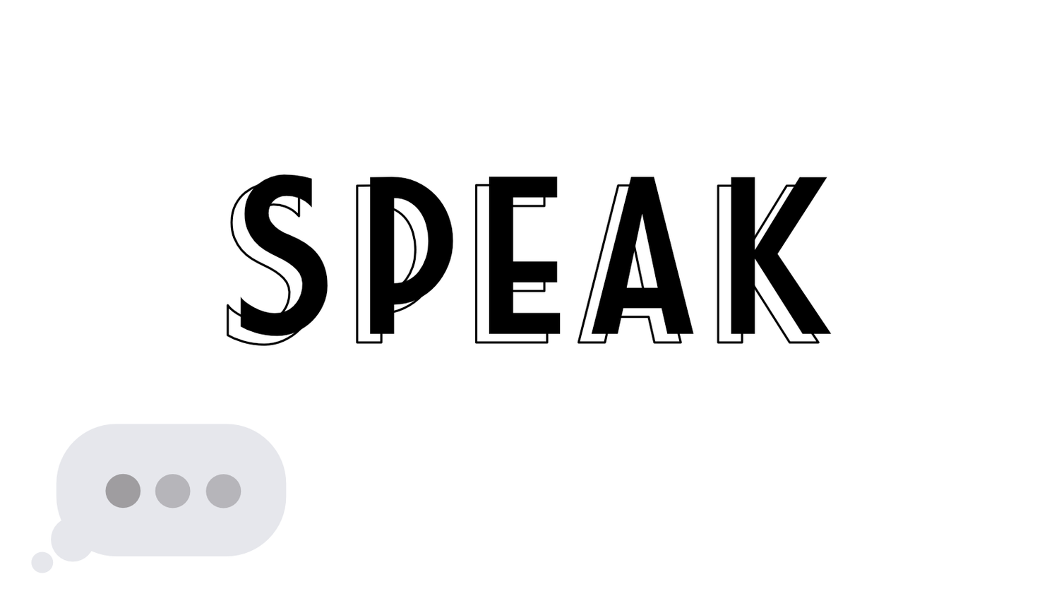 Speak episode artwork