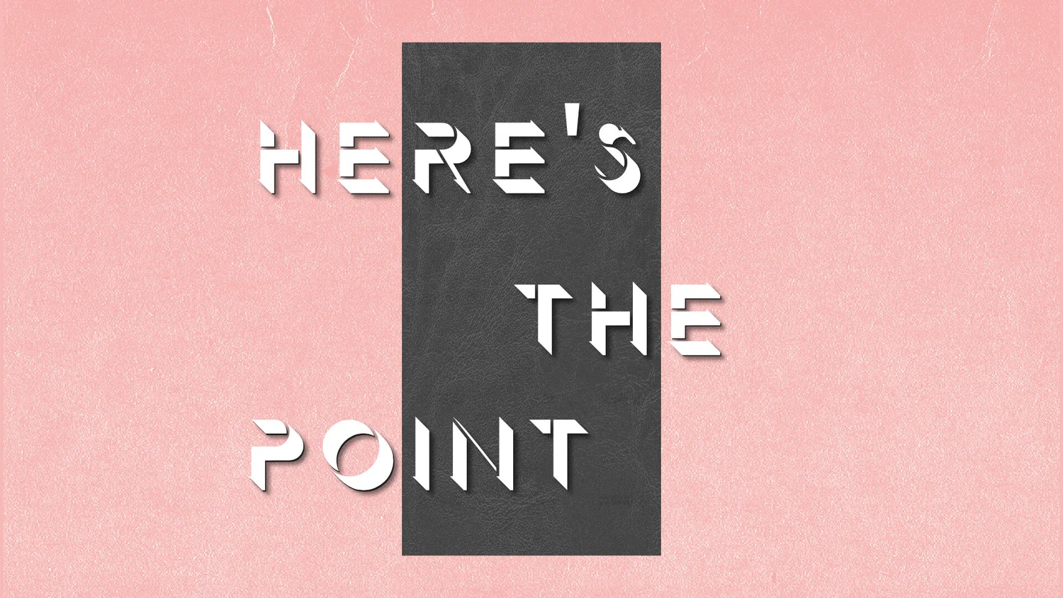 Here's the point episode artwork