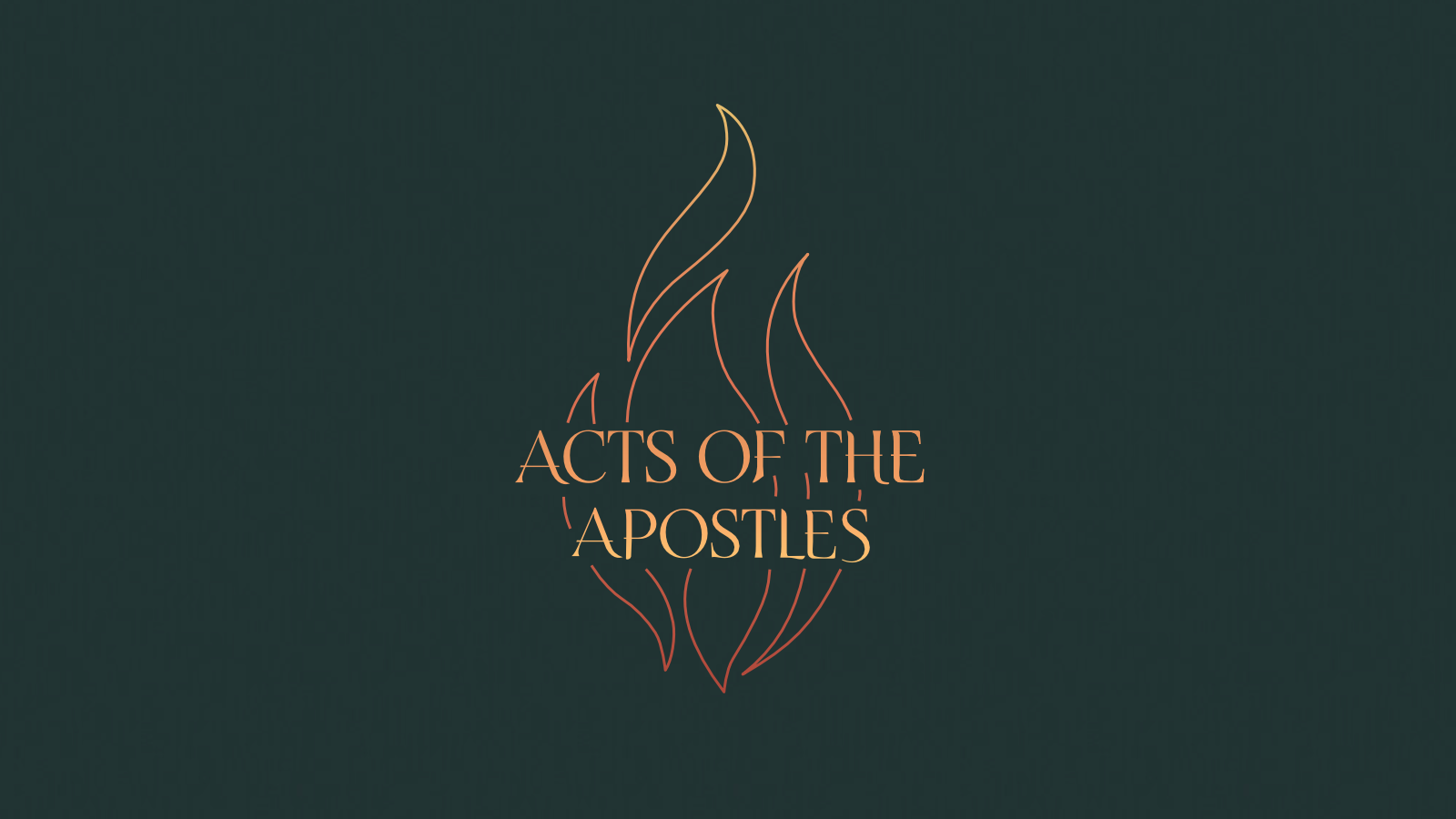 Acts // Acts 2:1-13 // Holy Spirit comes to Apostles