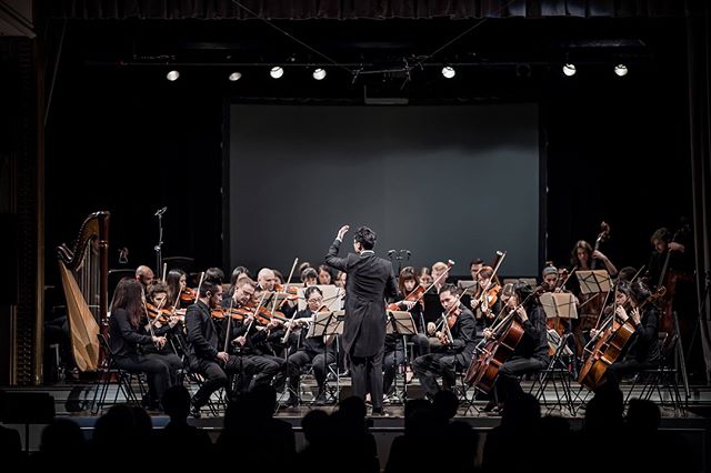 ICOA‘s first Gala Concert at the Bohemian National Hall. It was a FULL house with over 200 audiences. Led by our Founder and Music Director Daniel Feng, the 45-piece ICOA orchestra performed the world premiere of "Dvorshock" by Bruce Adolphe, along with the virtual reality creation of James Rouvelle and Lily Maya.
Photo credit: Ronald Ji, CARA Vision