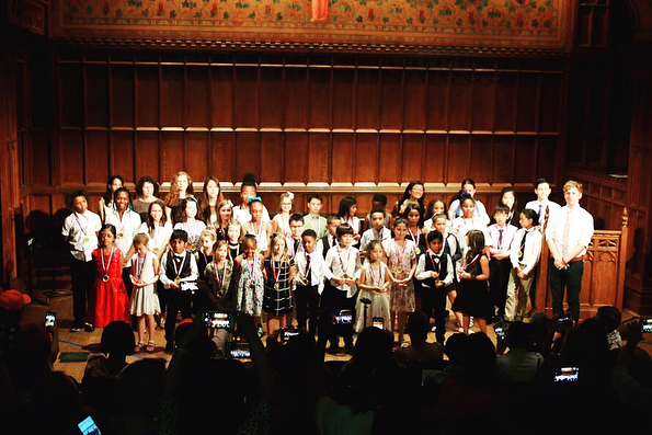 ARTISTS OF TOMORROW Jr. Summer chamber music workshop is a huge success! Congratulations to all students, all faculty, and all parents. All young musicians have achieved such high level of musicianship from the six day workshop. Most of them have nev