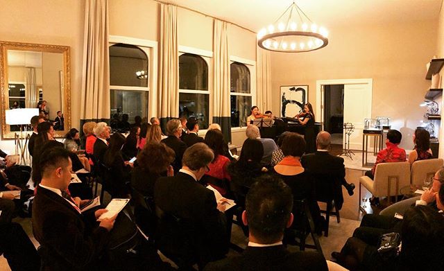 ICOA benefit concert hosted by @sothebysrealty @vacheronconstantin @alchemy_properties 🎶🎶🎶