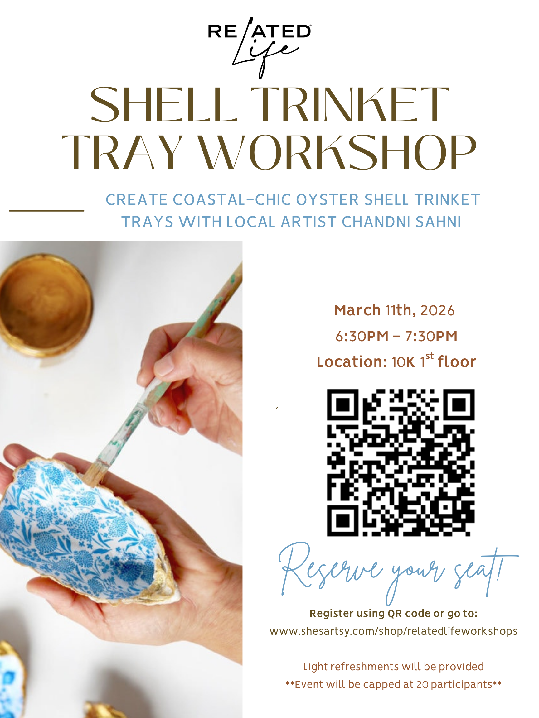 Related Life - Coastal Craft Night -SOLD OUT