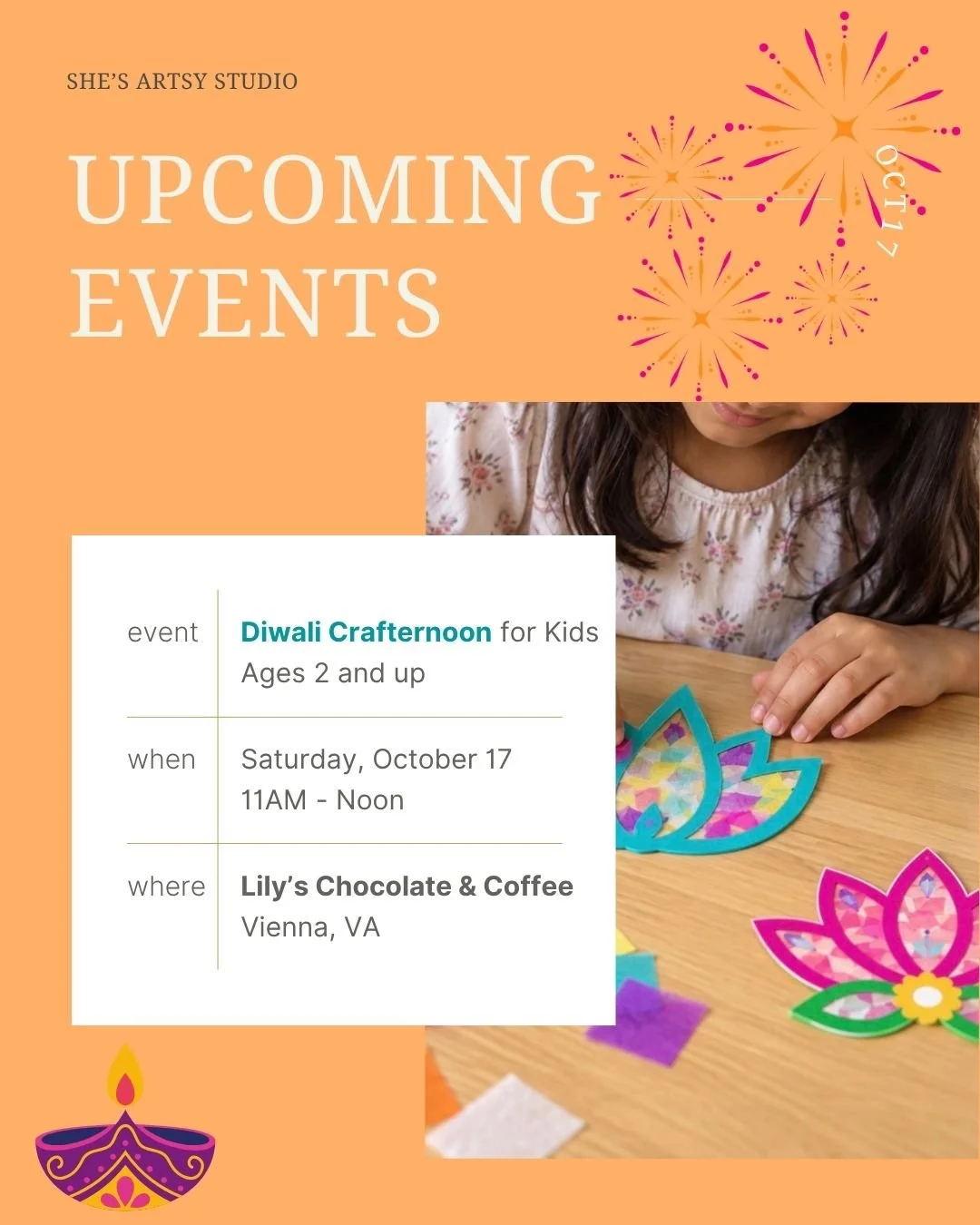 Diwali - Crafternoon for Kids