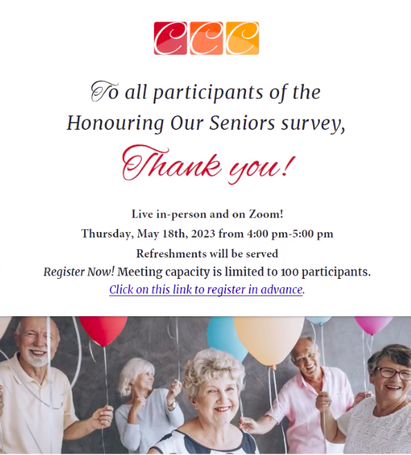 Evening of Gratitude: Thank you to our Seniors Event!