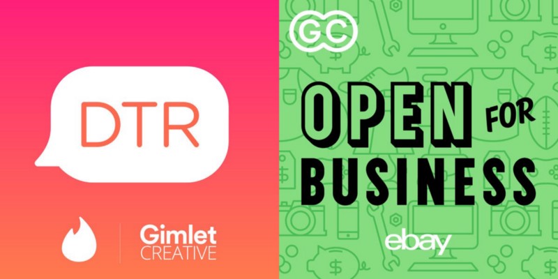 Gimlet Creative shows DTR and Op en for Business