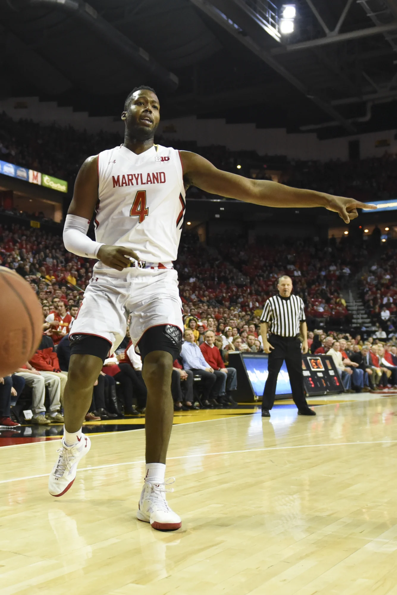 when the Terps played Illinois at Xfinity Center on Mar. 3, 2016