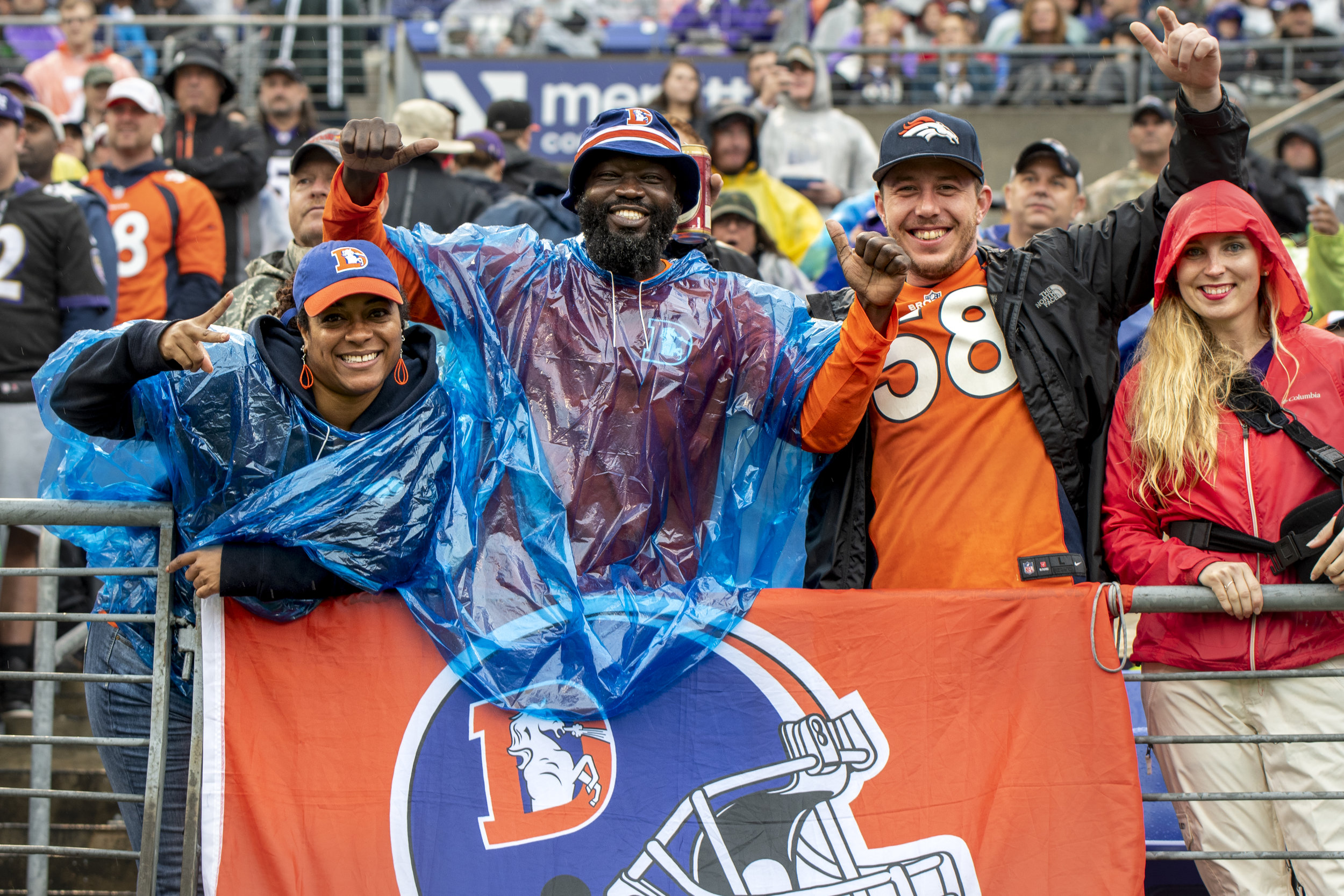when the Denver Broncos played the Baltimore Ravens at M&T Bank Stadium in Baltimore, MD on Sept 23, 2018. (Christian Jenkins/National Football League)