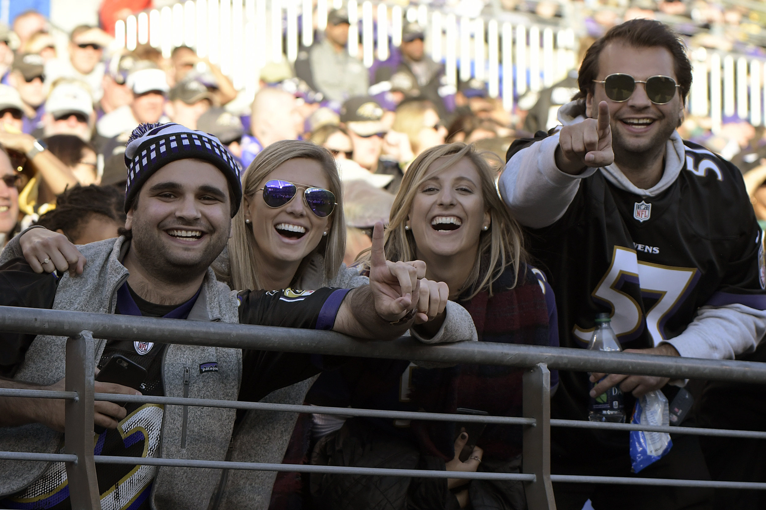 when the Steelers defeated the Ravens at M&T Bank Stadium in Baltimore, MD on Nov. 4 2018 .
