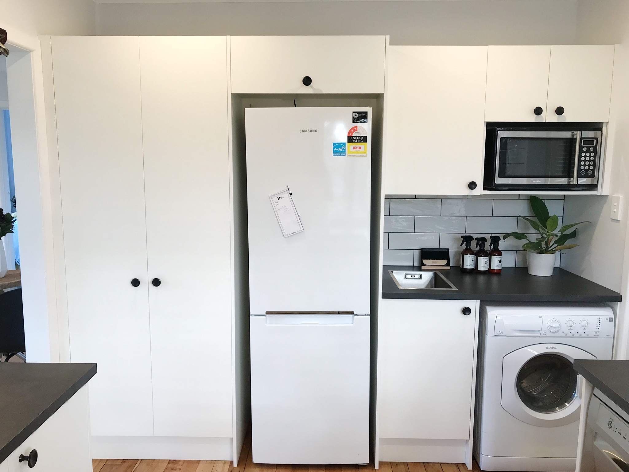 Pearson + Project The Rookies Kitchen Reveal laundry small spaces.jpg