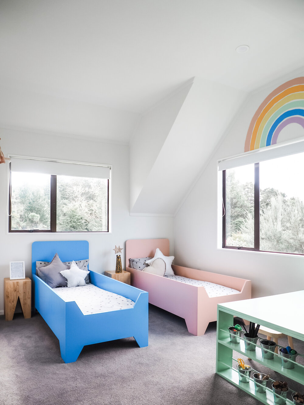 Pearson + Projects Farmstead Cottage - Kids Bedroom Rainbow Shared Room - 18.jpeg