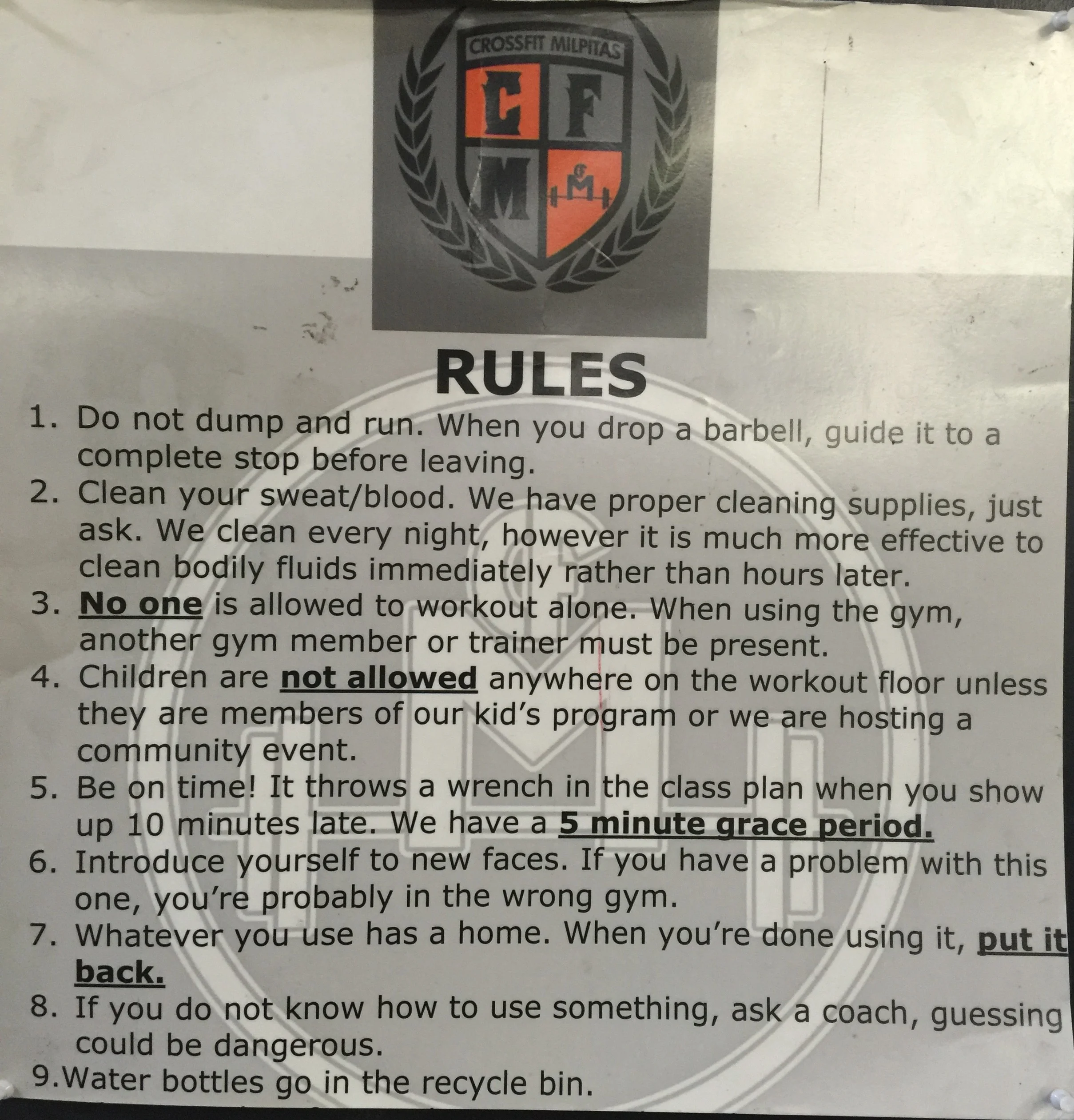 RULE NUMBER 6!!