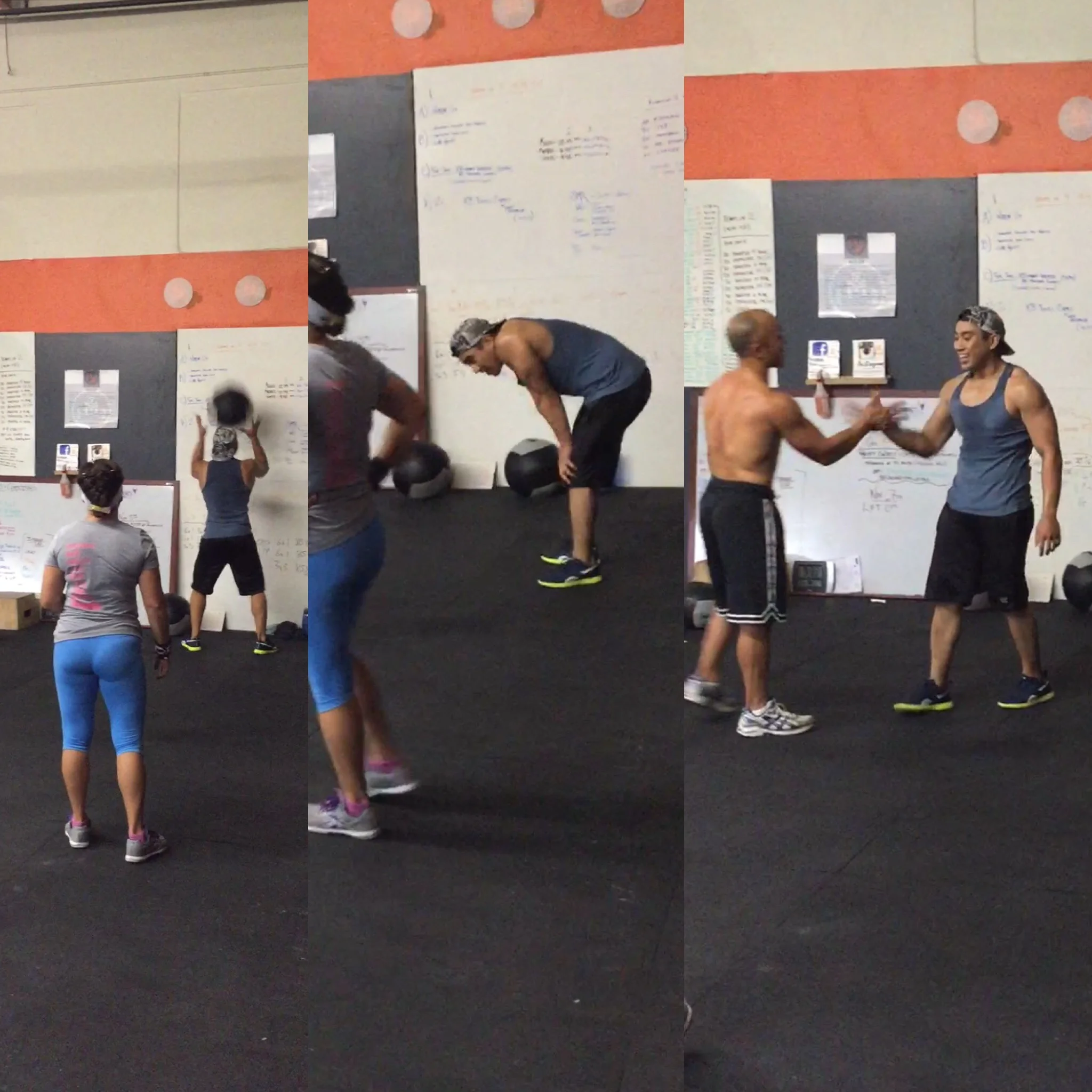 This is Nick. Today was his first day at CrossFit Milpitas. "Karen" was his very first WOD. Thank you to the 8:30 AM class for being so welcoming and encouraging!