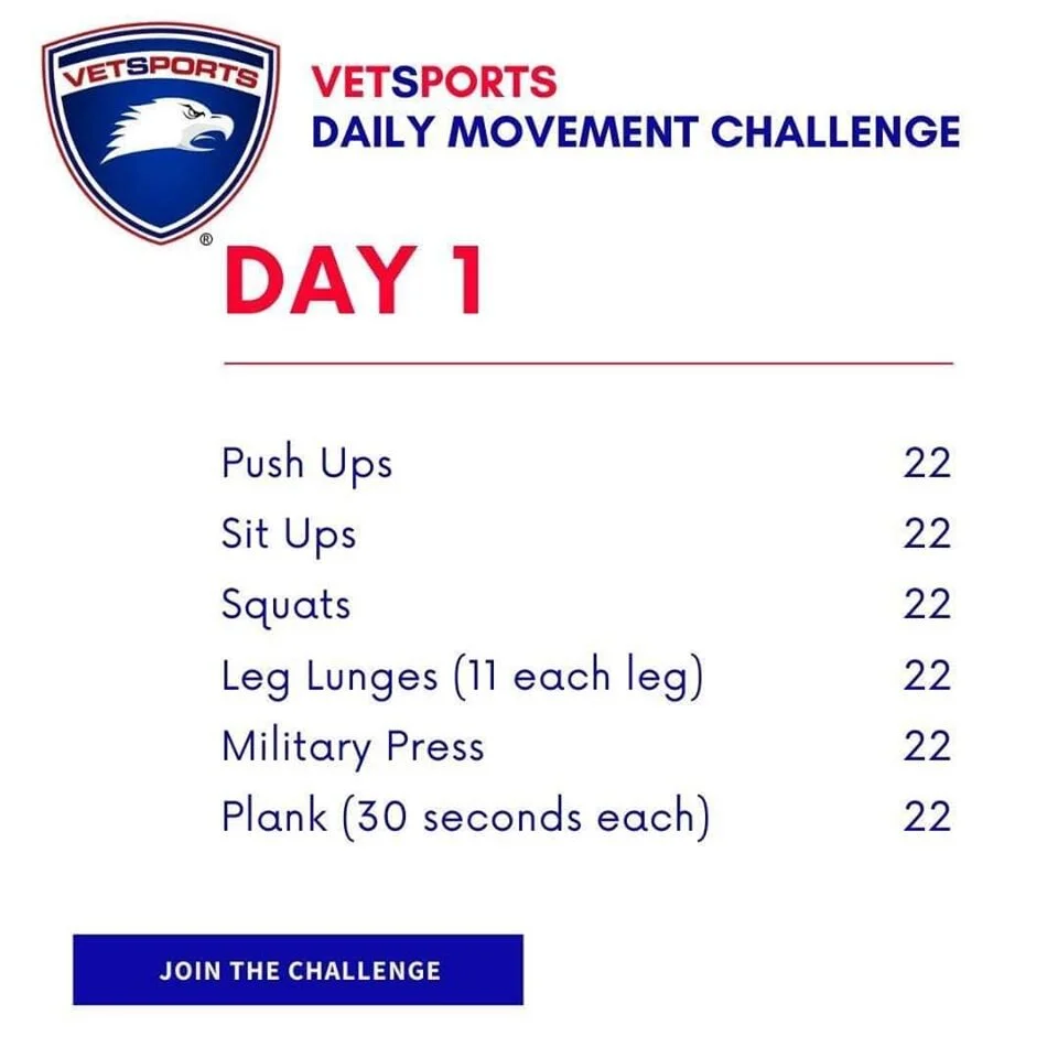  VETSports At Home Challenge 