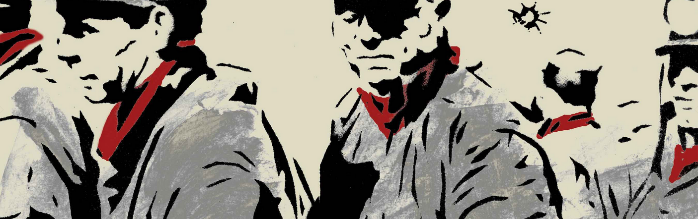 Detail, Battle of Blair Mountain: Celebrate People’s History poster by Chris Stain.