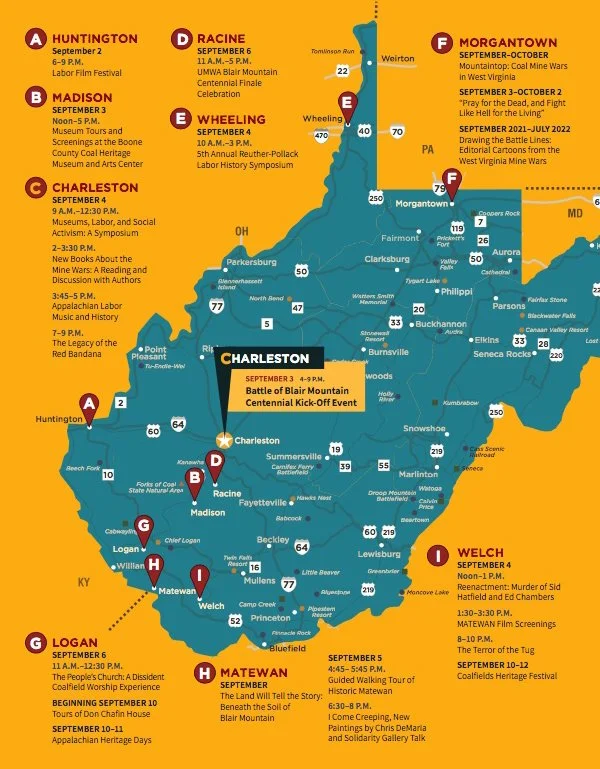 Battle of Blair Mountain Centennial: 2021 — West Virginia Mine Wars Museum