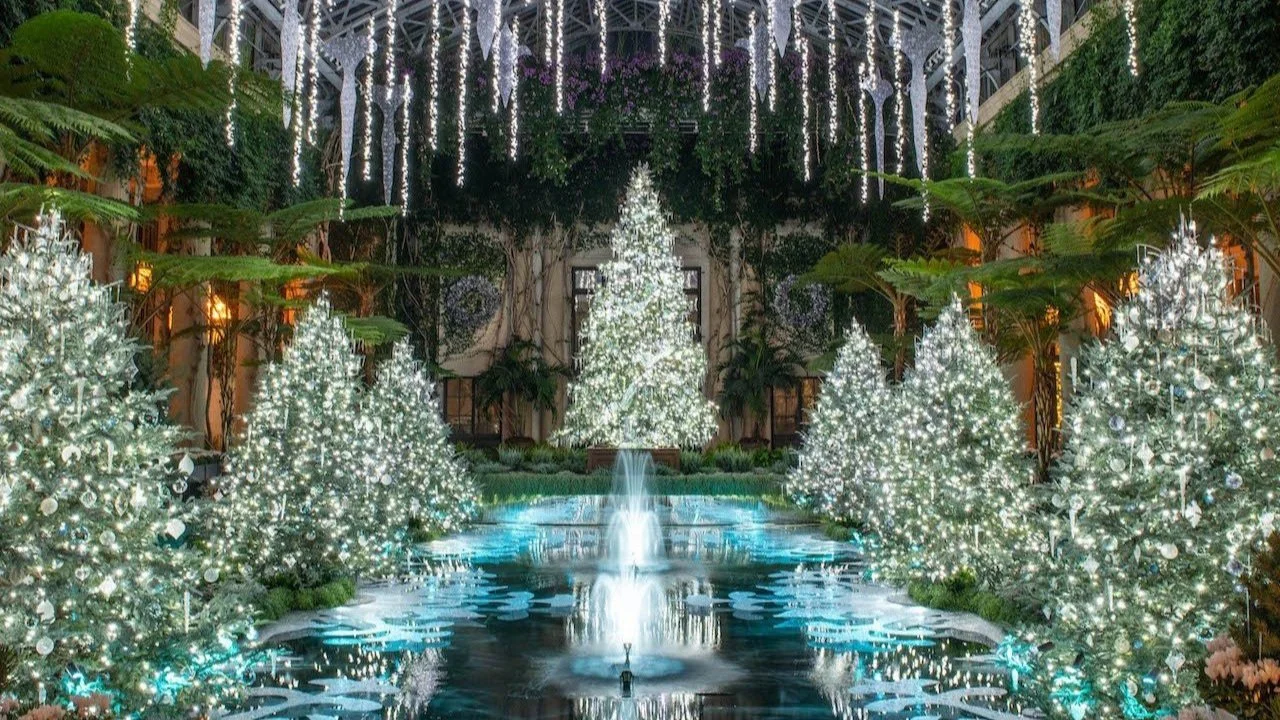Longwood Gardens Christmas 2022 Photos Garden Travel — Enchanted Gardens