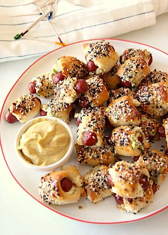 Everything Bagel Pigs in a Blanket