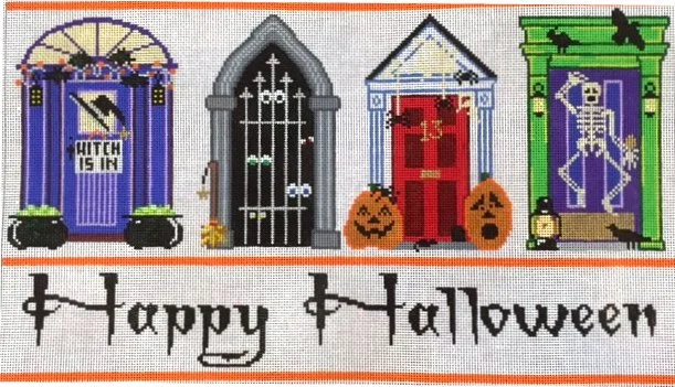 Halloween Doors 14 x 8; 18 mesh; $200