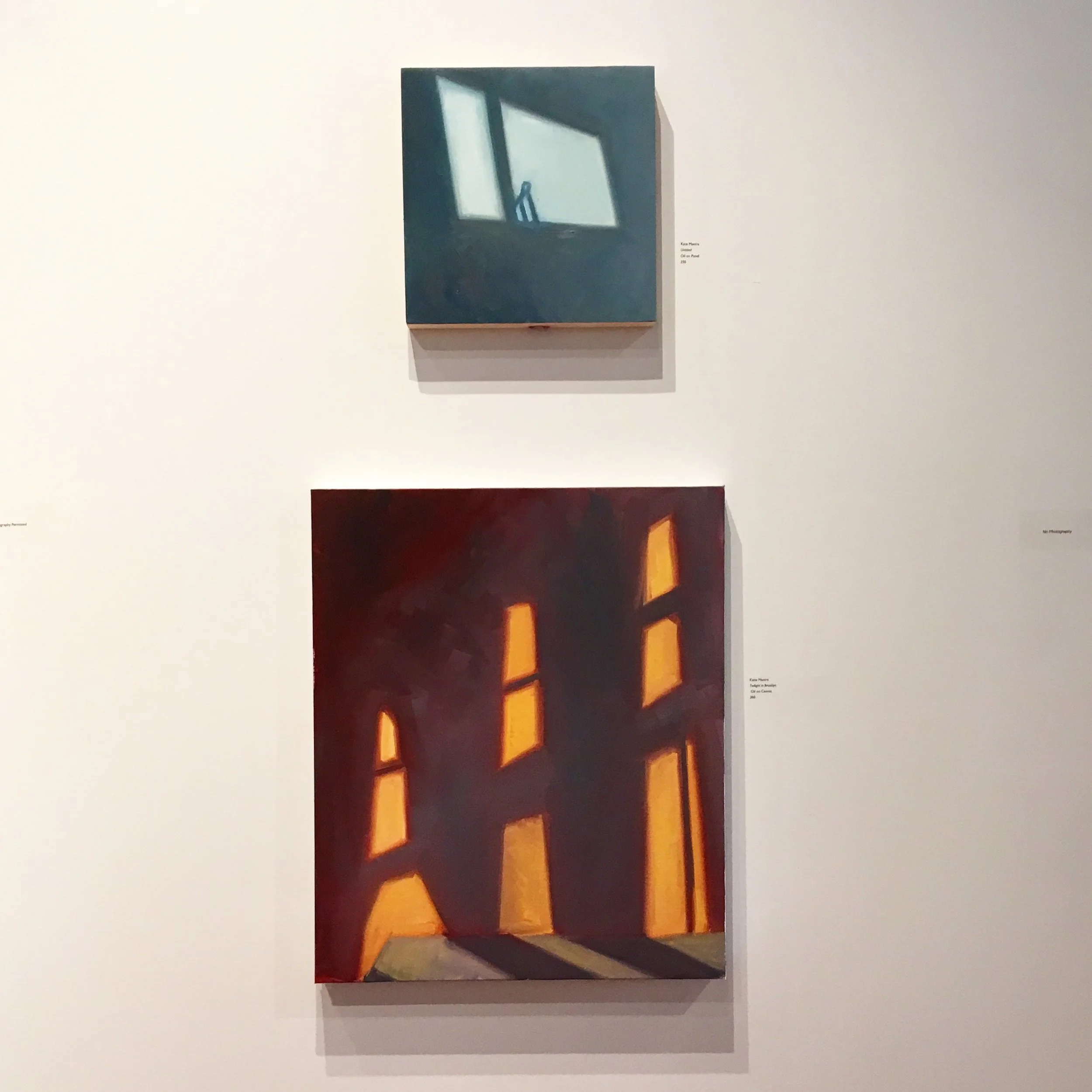 Installation view, Bellinger and Scaling Up