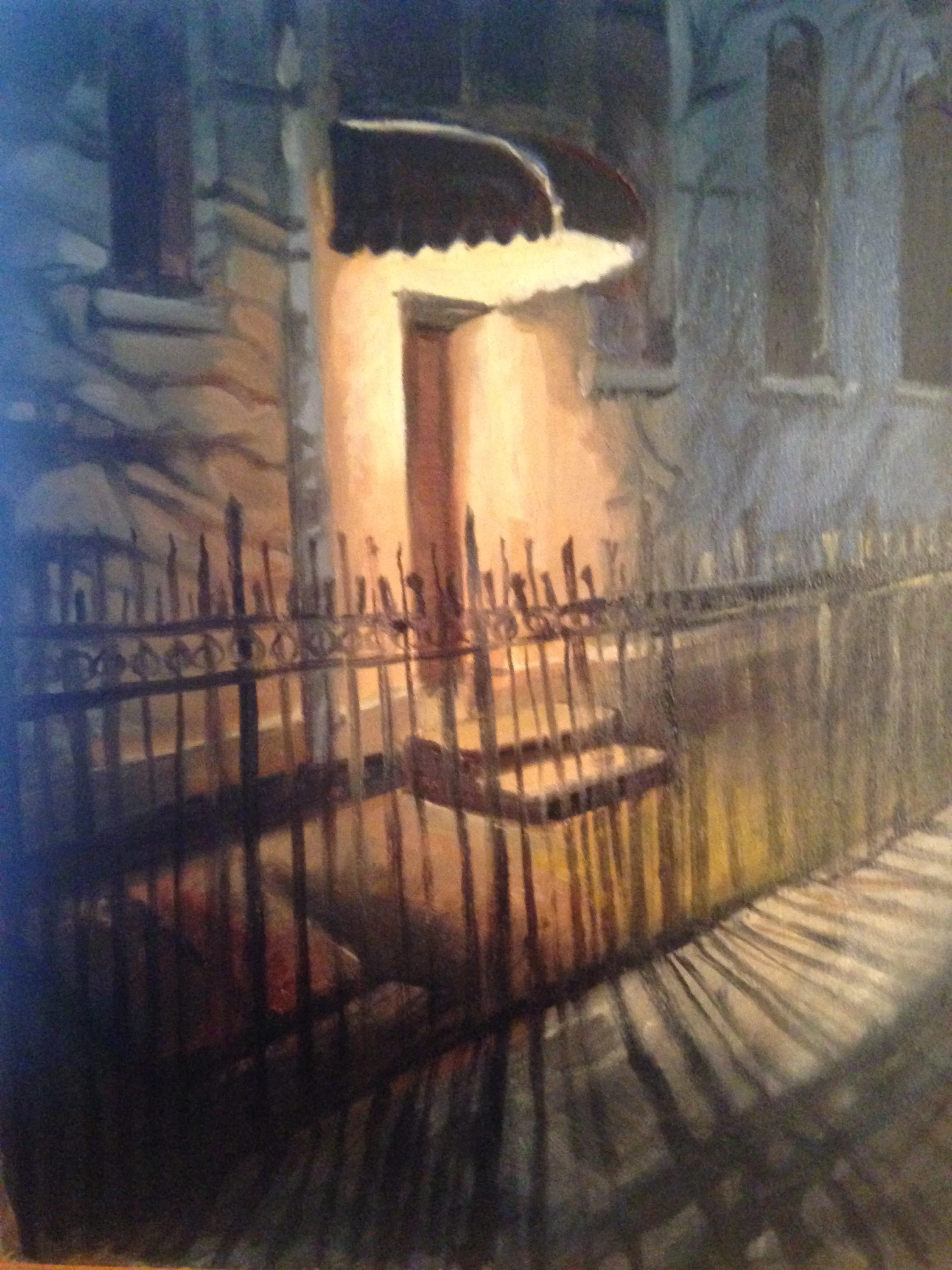 Church, Oil on canvas, 11x14"