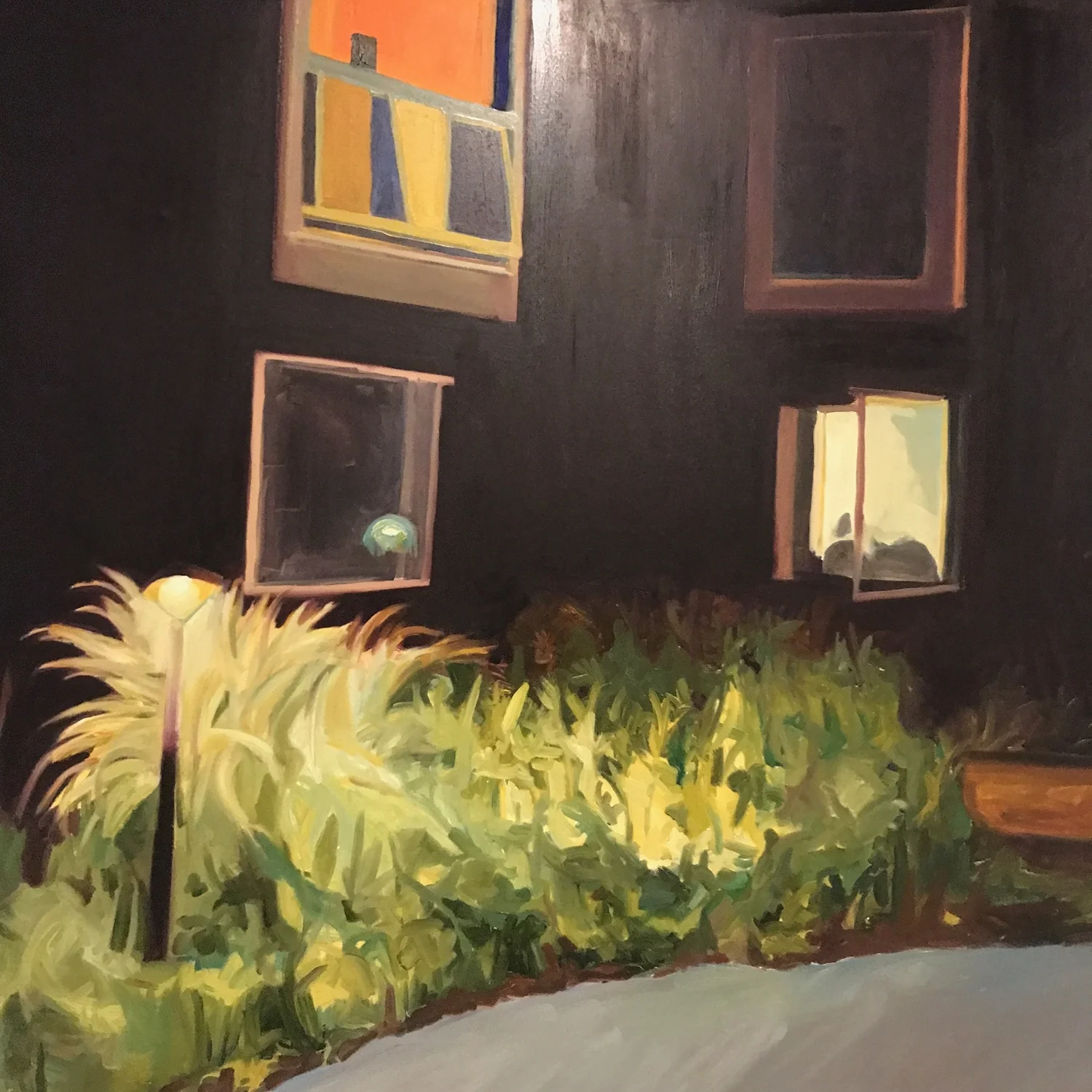 Compare/Contrast, Oil on canvas, 48x48"