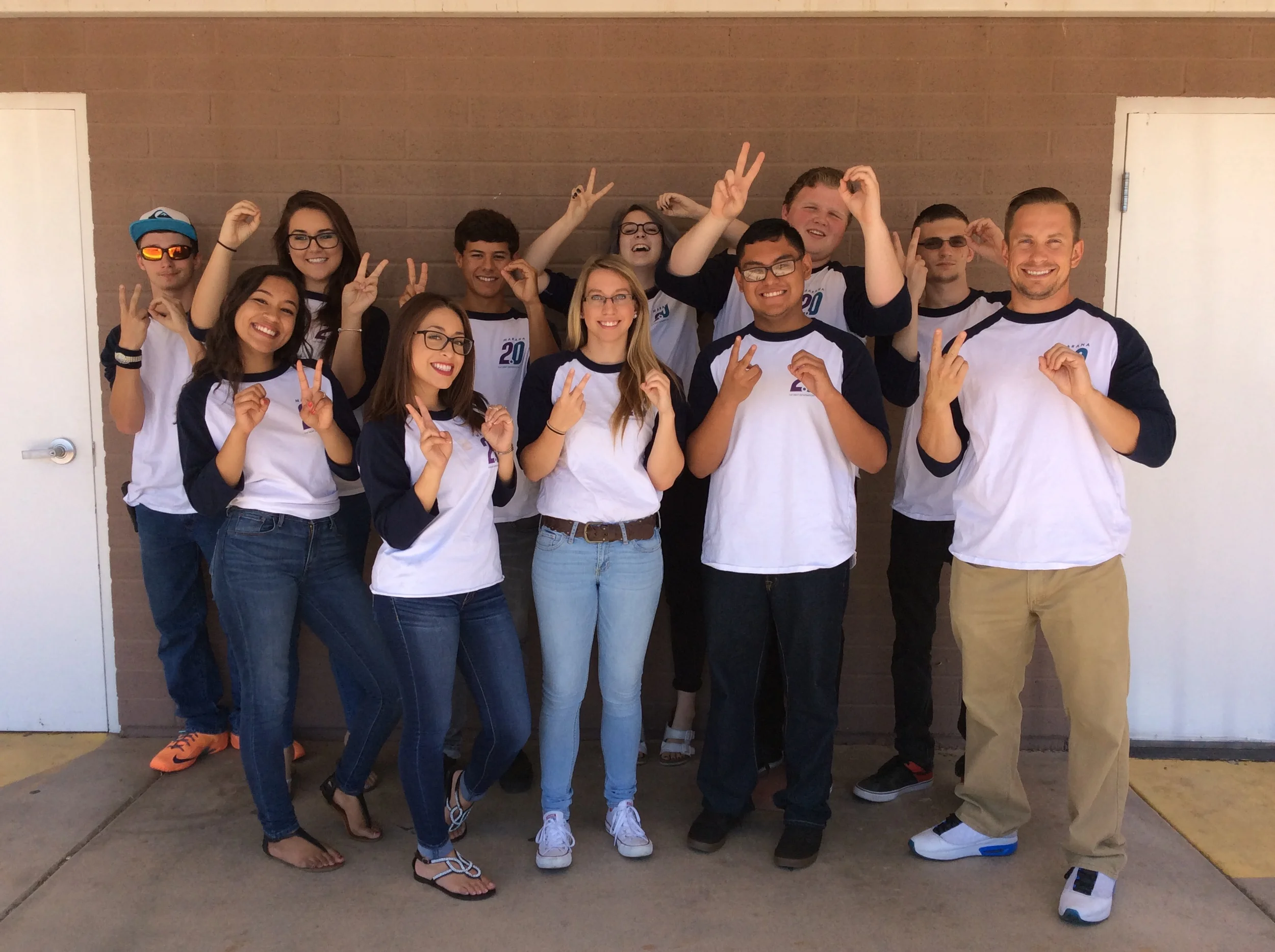 High school students make their mark — Town of Marana