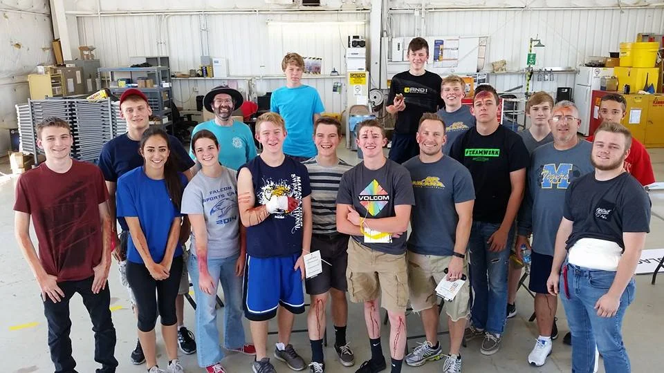 The Town of Marana thanks Marana High School for their volunteers in the exercise. 