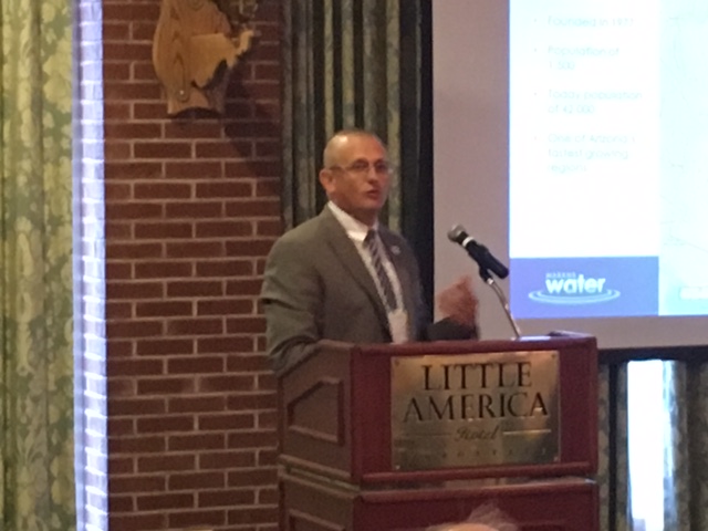  Director John Kmiec speaking at a state-wide conference 