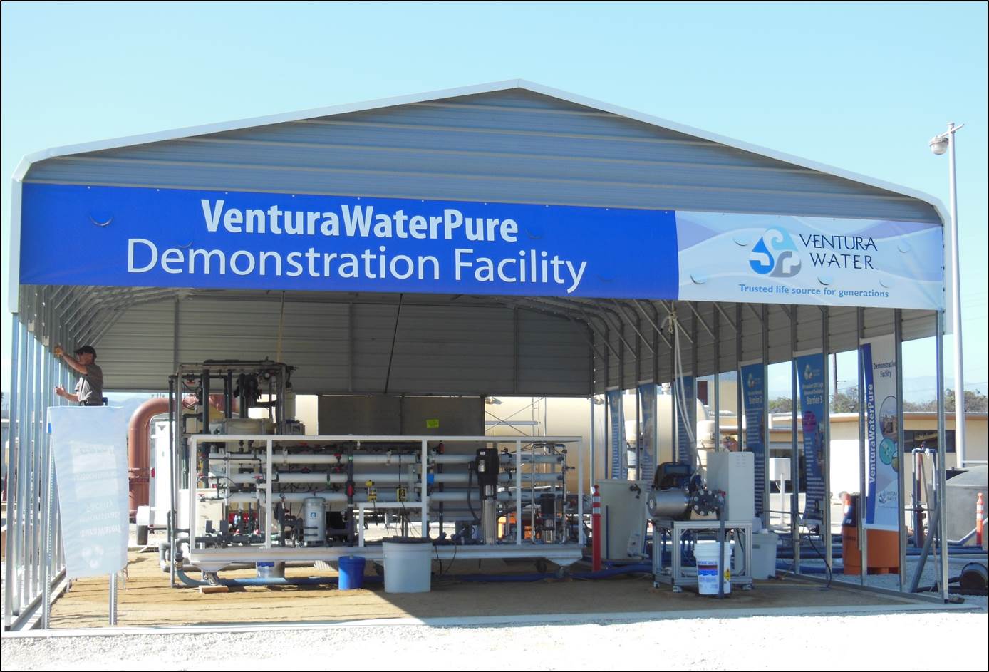 DPR education station with Ventura Water