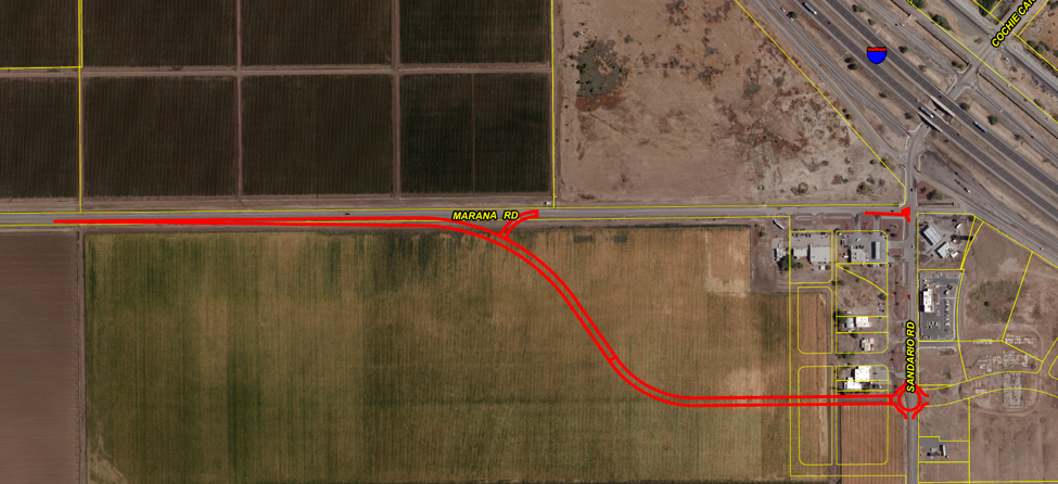 Marana Road realignment.png