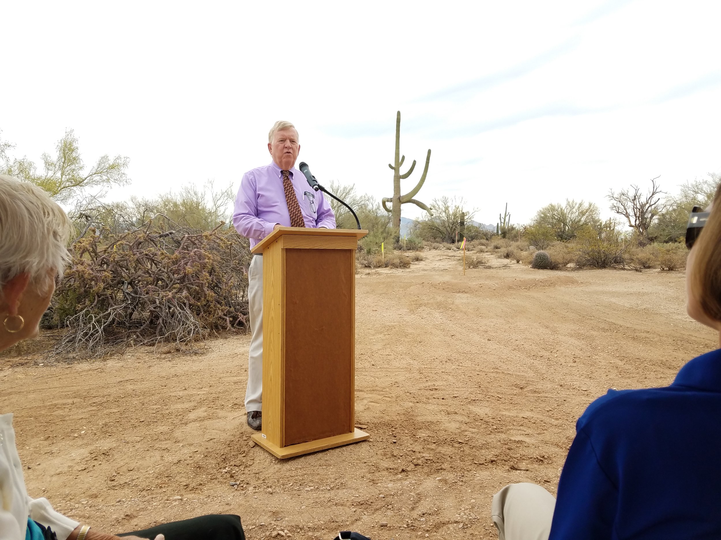  Mayor Honea speaks on the overall Town of Marana park system 