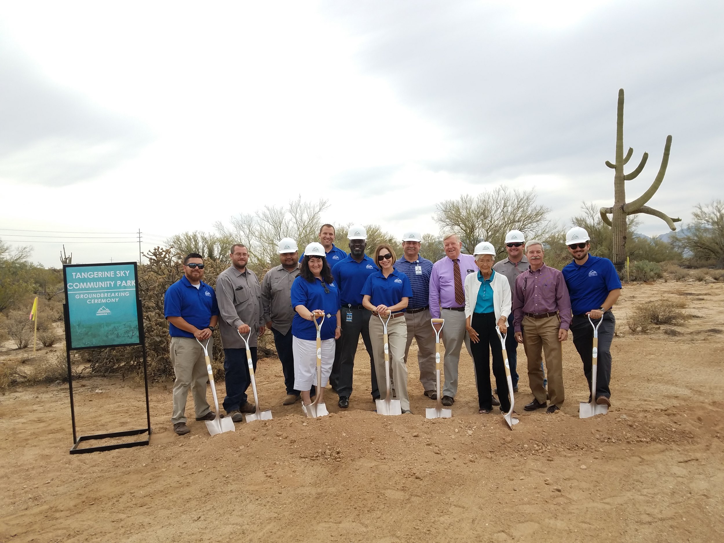 Town of Marana Parks and Recreation staff
