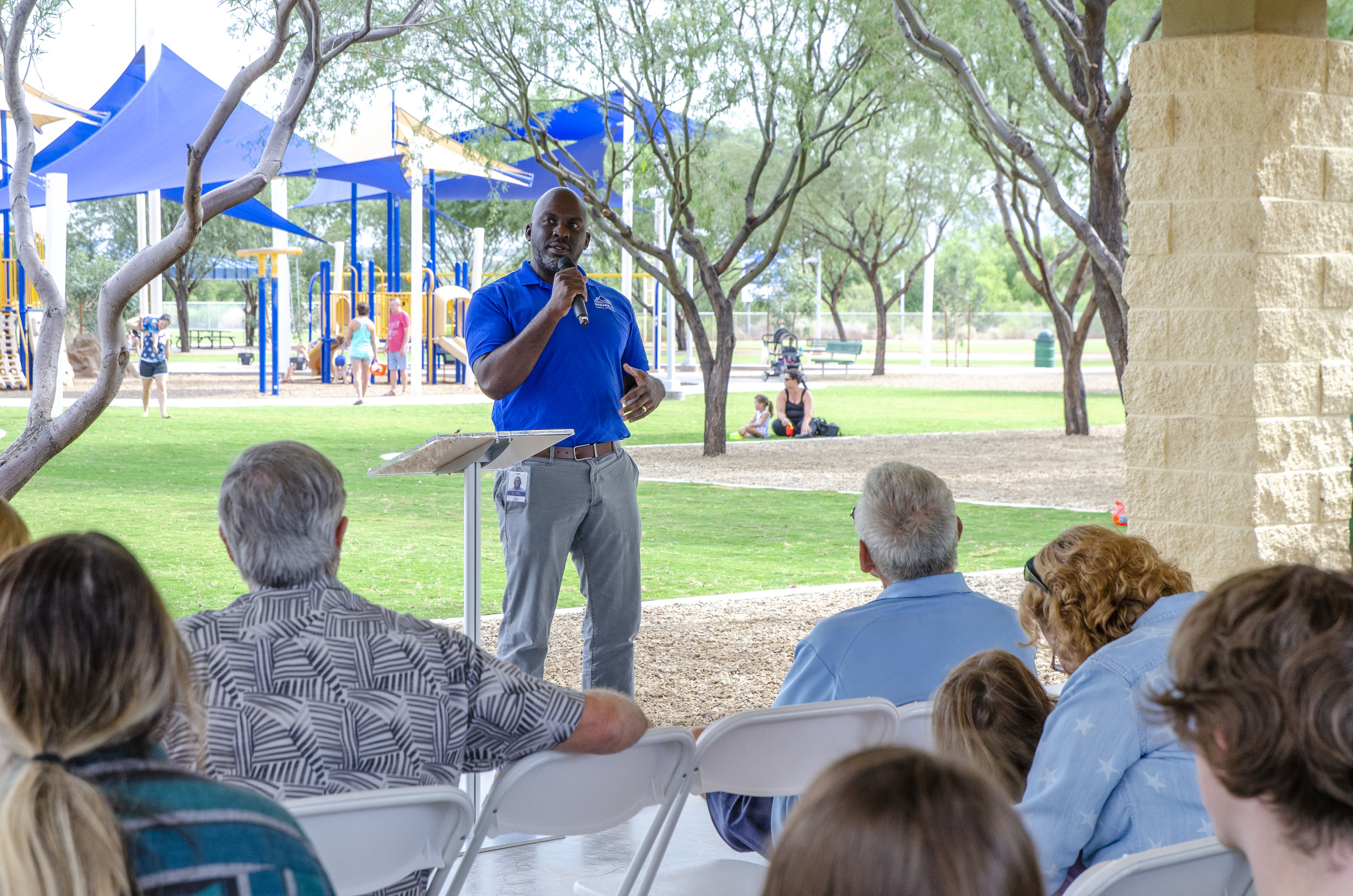  Marana Parks &amp; Rec Deputy Director D. Tyrell McGirt. 