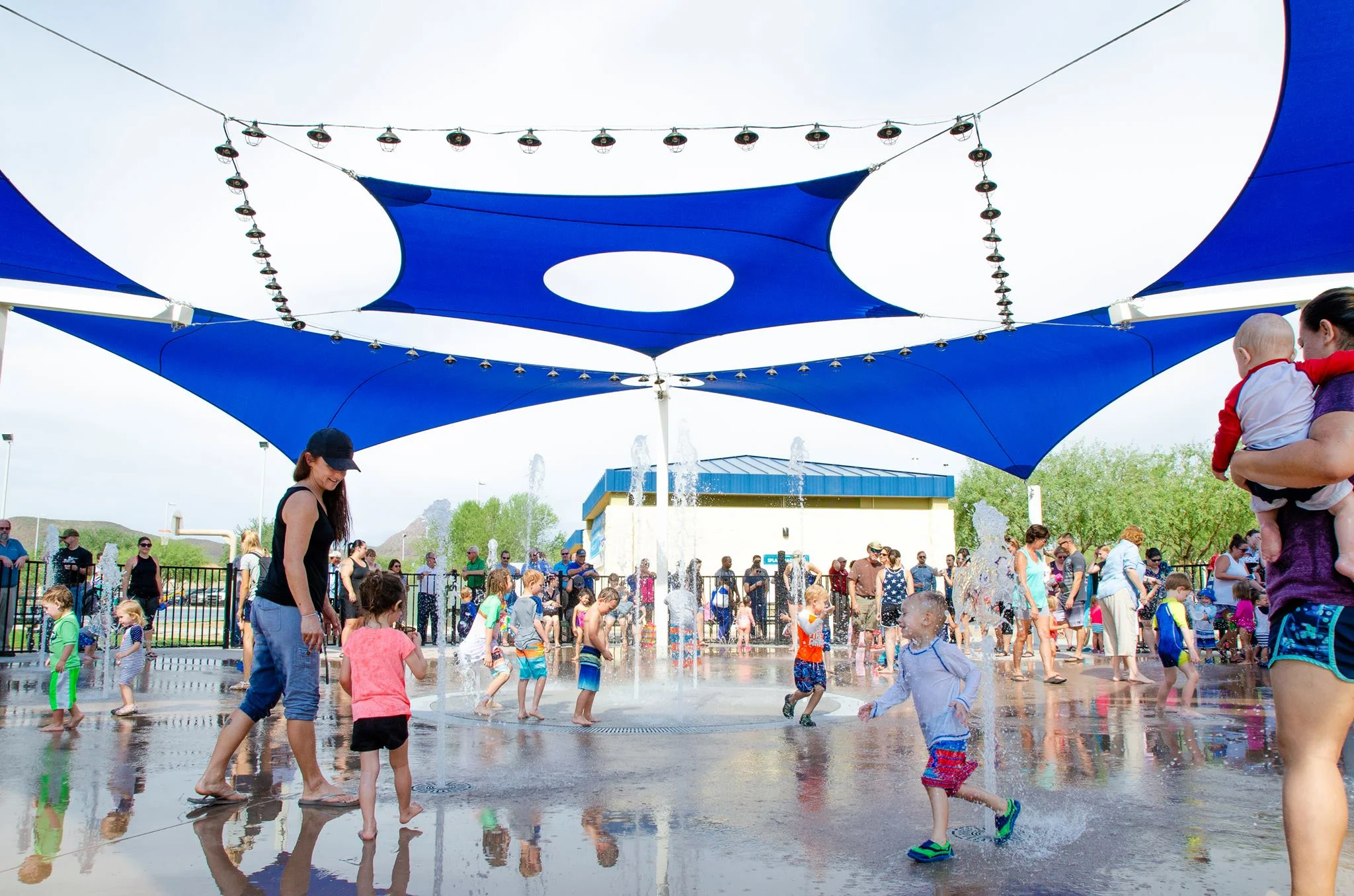 Splash Pad grand opening photo gallery — Town of Marana