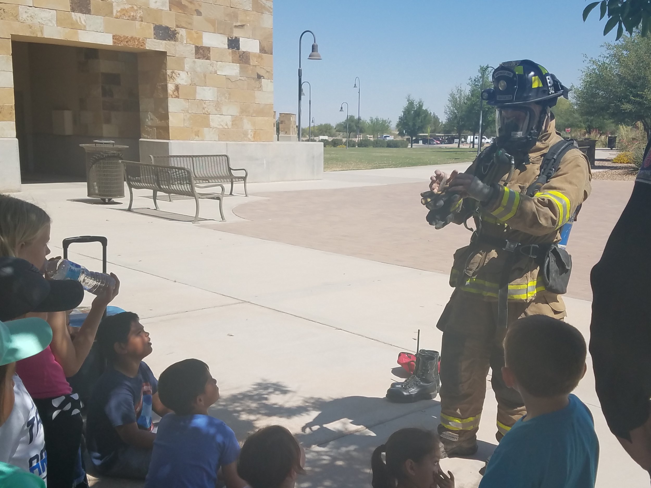 Northwest Fire District provides a demonstration