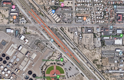 Interstate 10 lane closures scheduled for the night of Thursday, April 11.