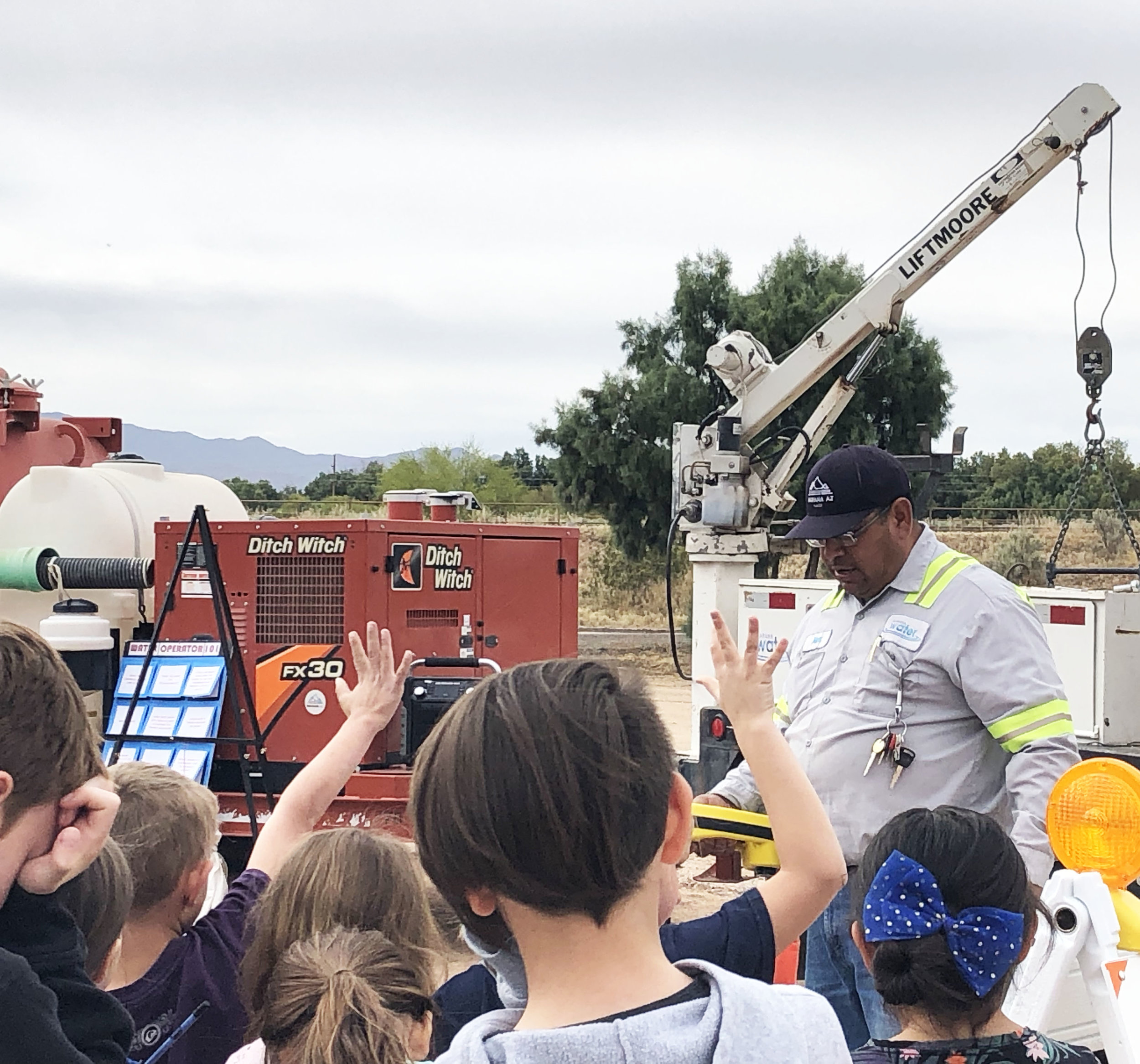  Marana Water was able to show off a lot of the tools they use every day to service Marana Water customers.  