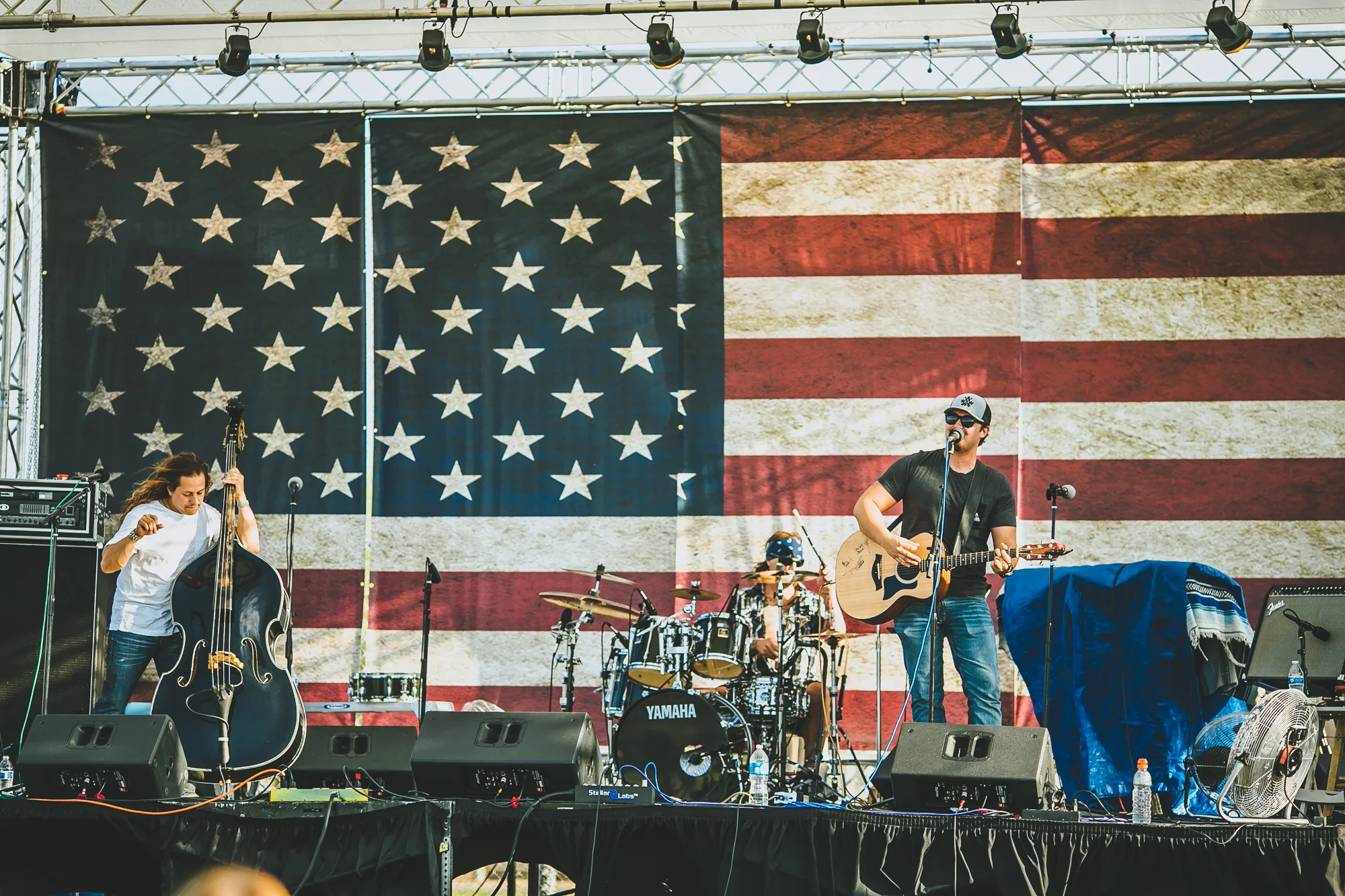 Free music is a feature of the Star Spangled Spectacular.