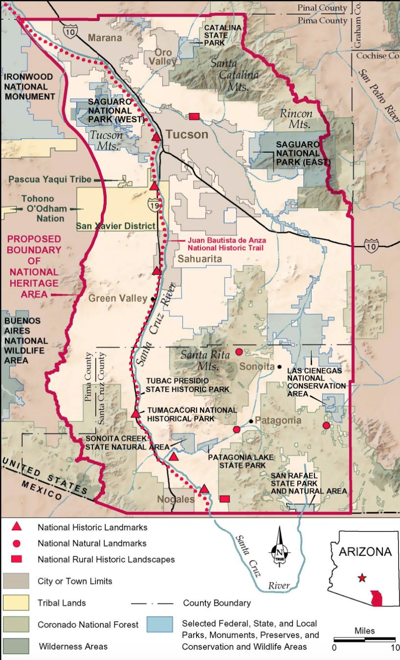 Marana is part of the new Santa Cruz Valley National Heritage Area