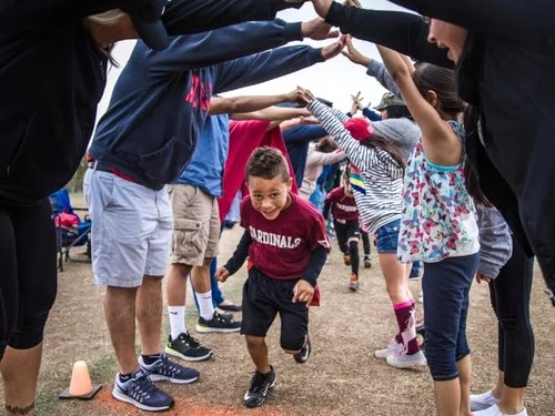 Flag football for kids.