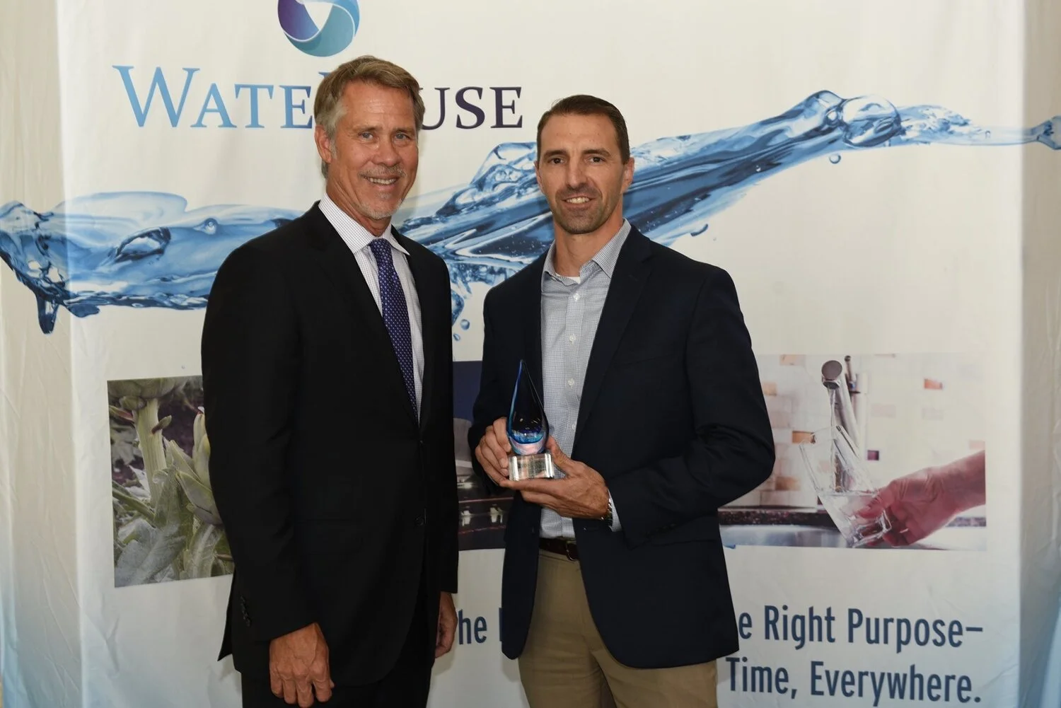 Paul Jones, President, Water Reuse Association and Scott Schladweiler, Interim Water Director, Marana Water .