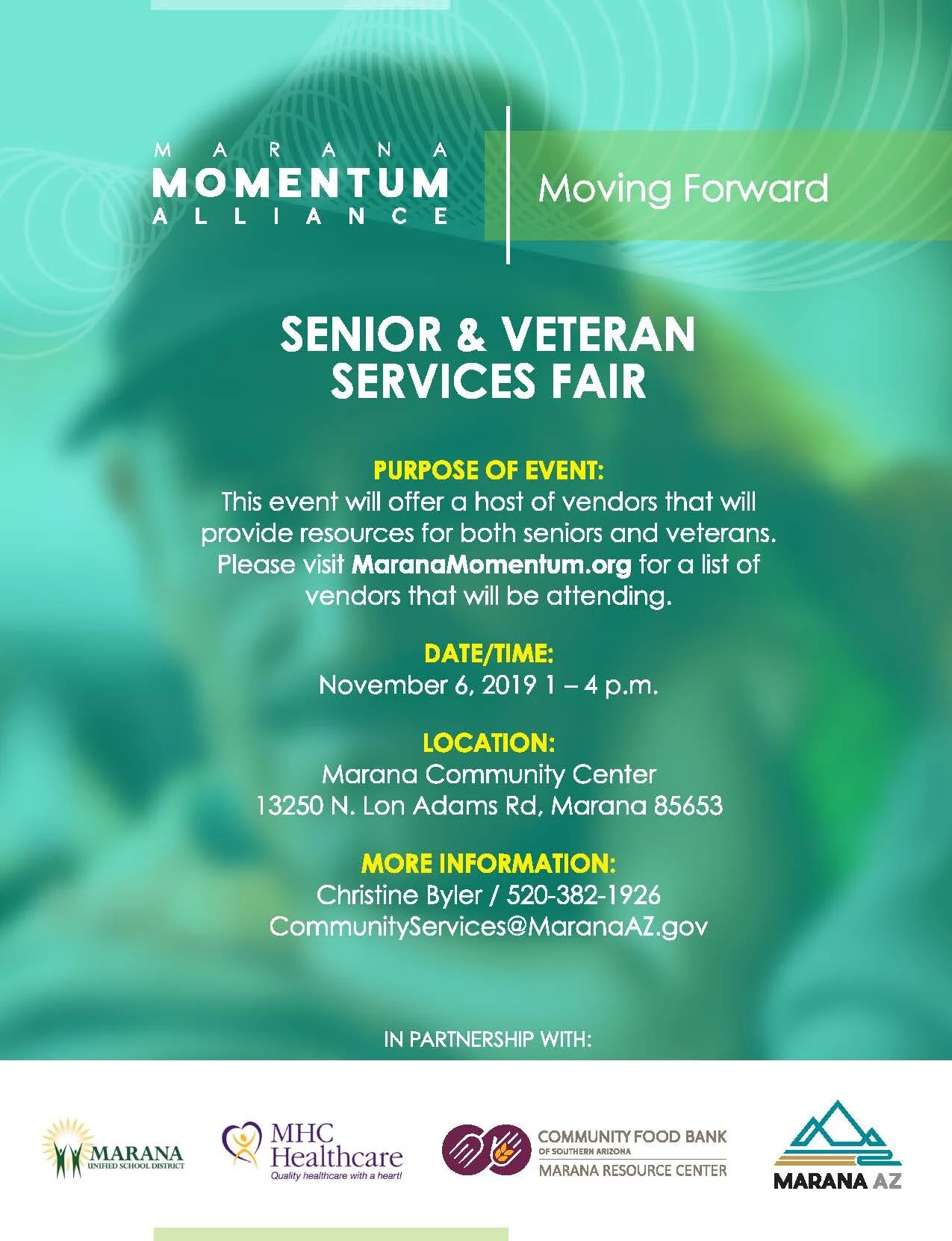 Event poster. Transcription below
