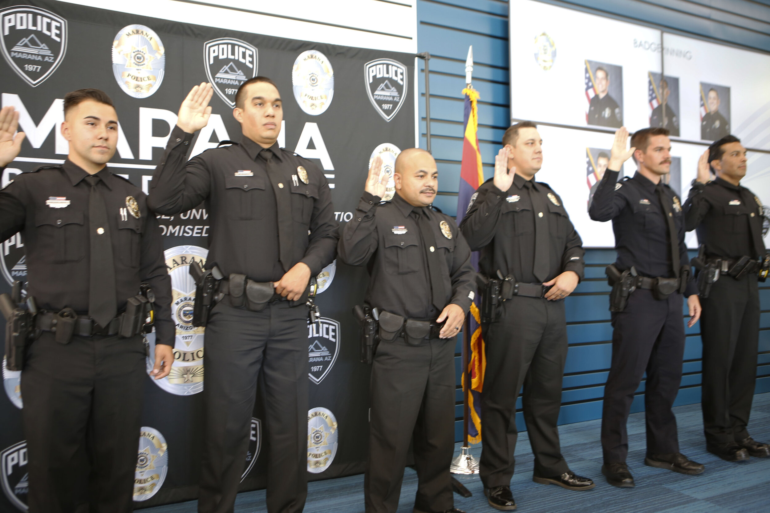  New MPD Officers took the Oath of Office 
