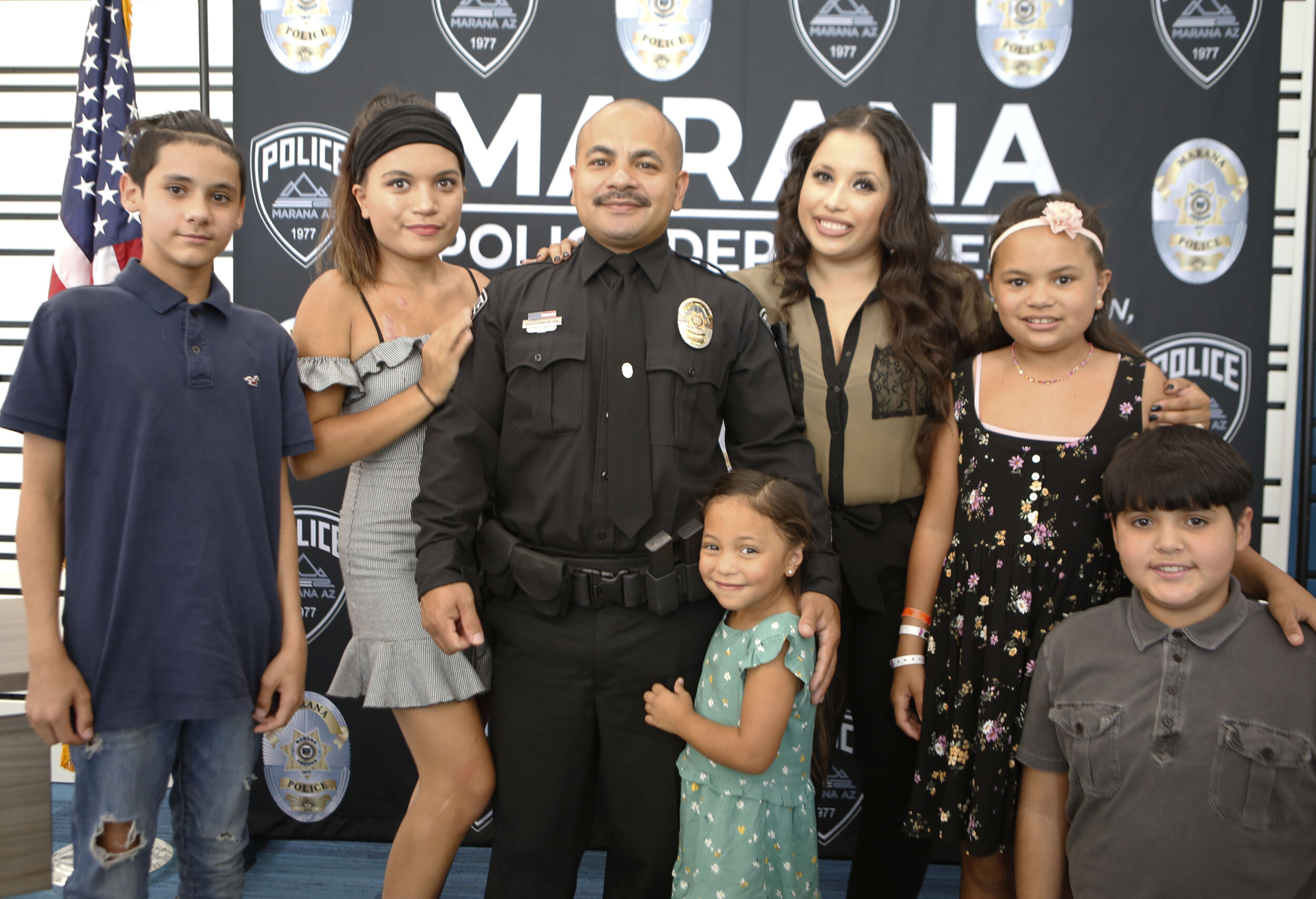  Officer Bronson Tagalog with family 