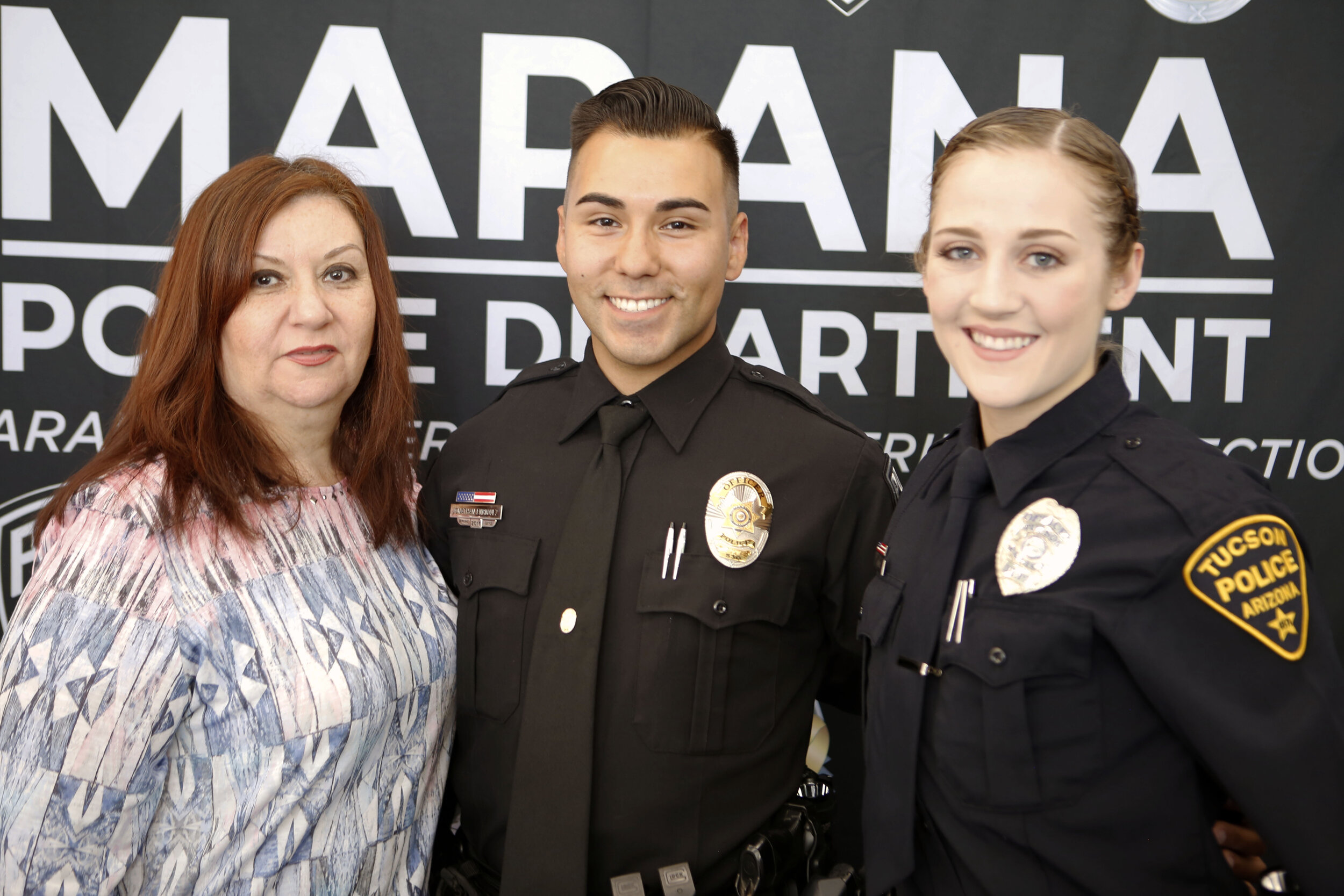 Officer Jonathan Enriquez with family 