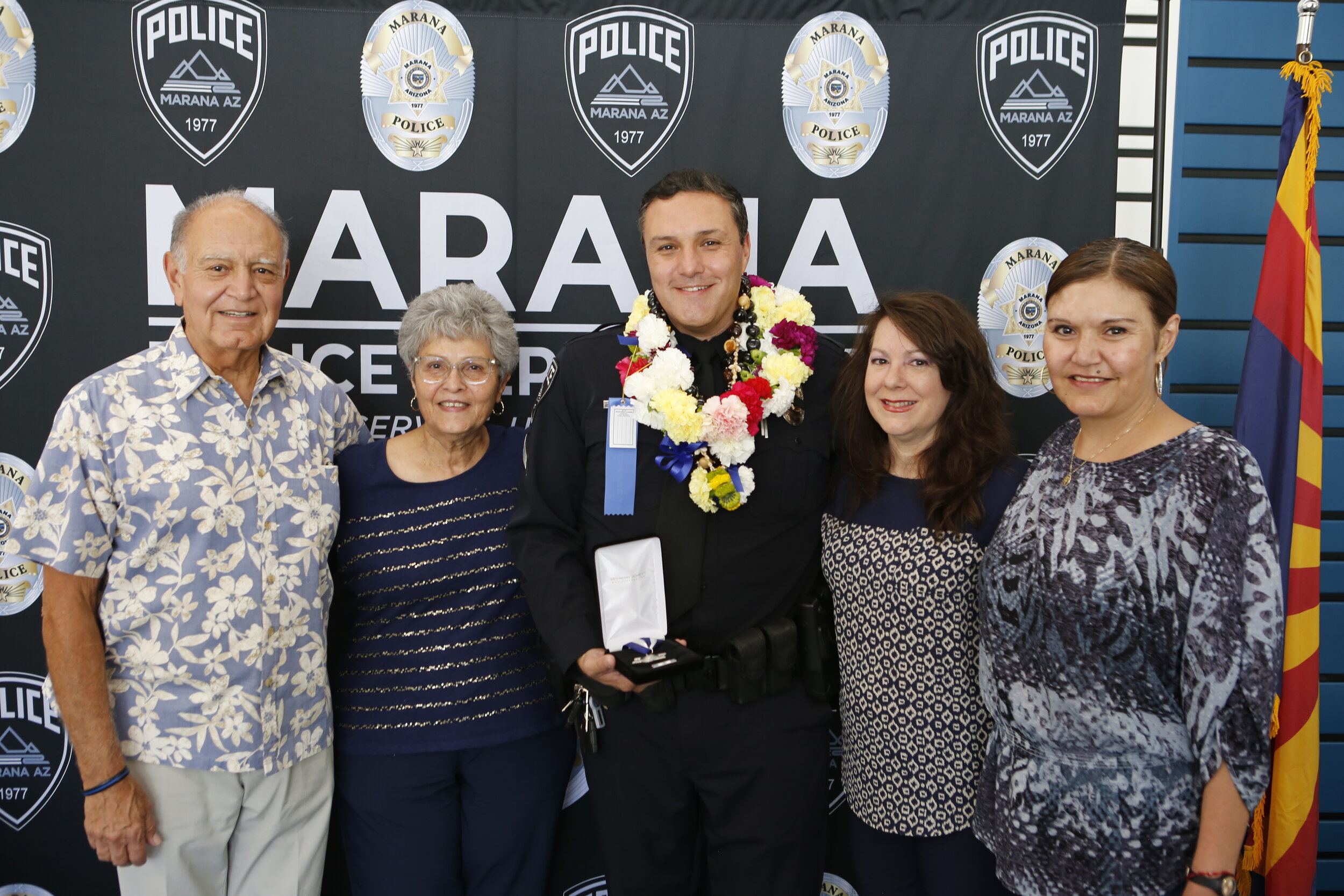  Officer Cabrera with family 