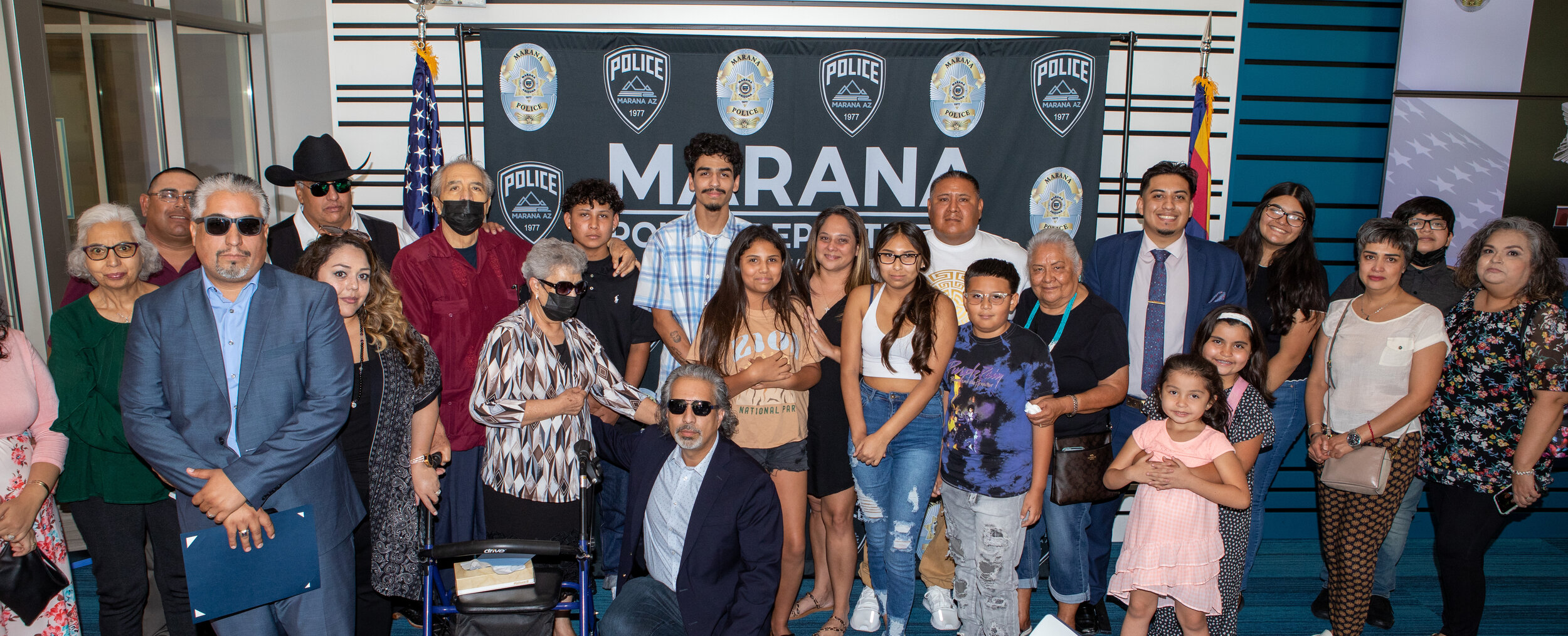 Family and friends of David Santiago